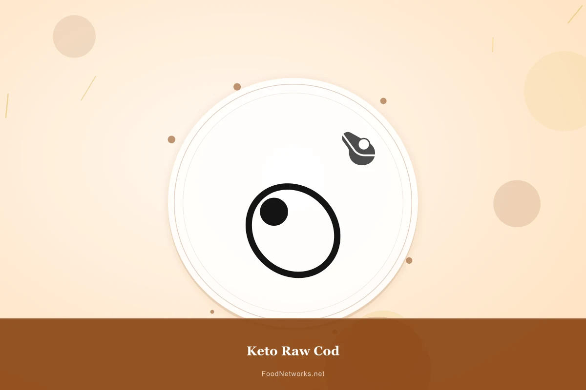 Why This Keto Raw Cod Recipe Works