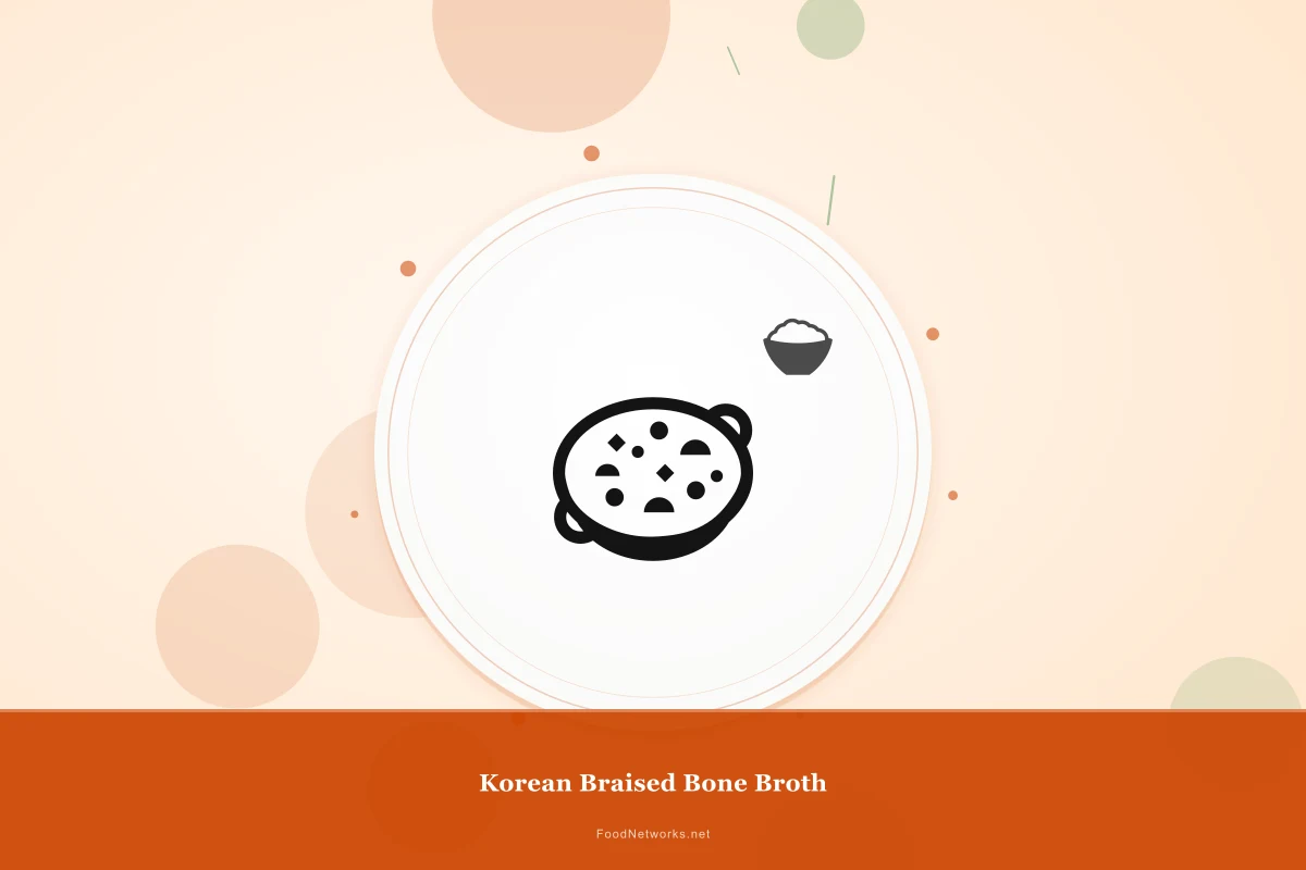 Why This Korean Braised Bone Broth Recipe Works