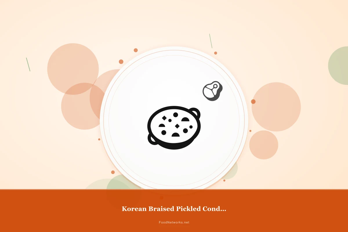 Why This Korean Braised Pickled Condiment Recipe Works