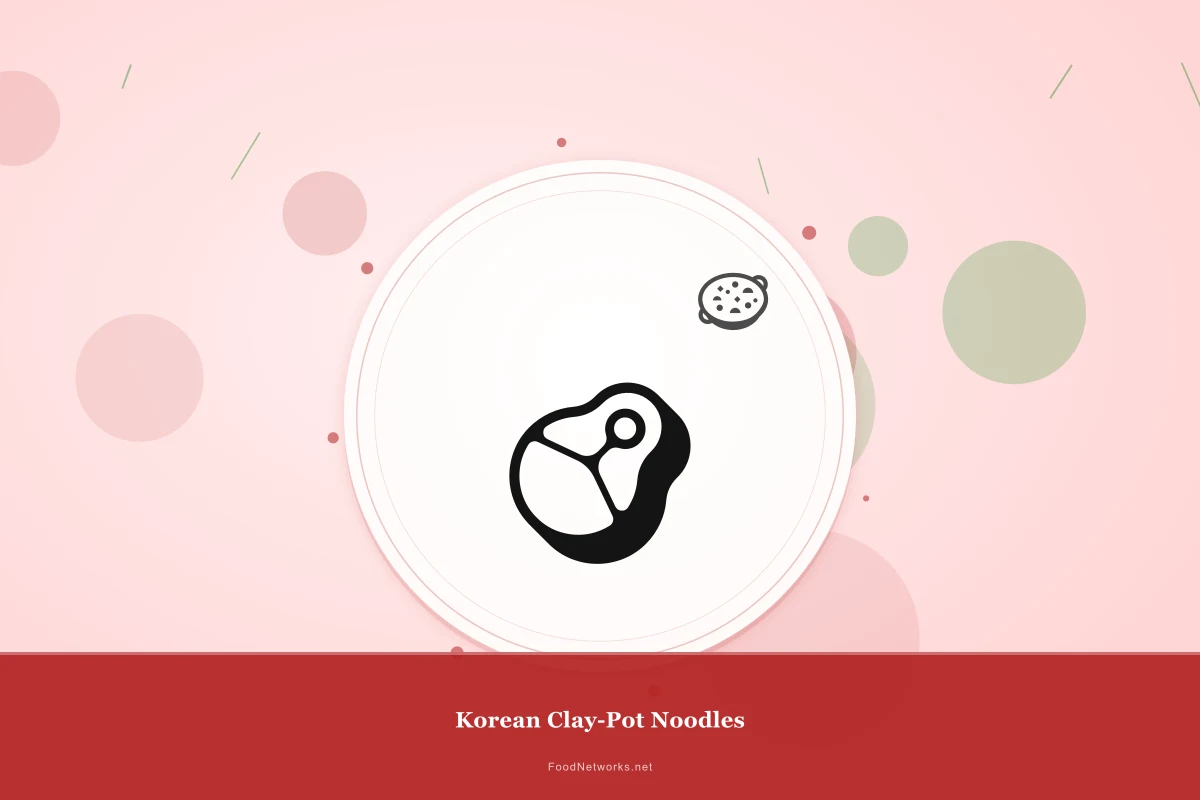 Why This Korean Clay-Pot Noodles Recipe Works