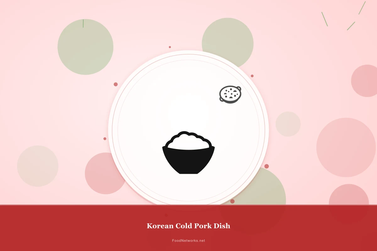 Why This Korean Cold Pork Dish Recipe Works