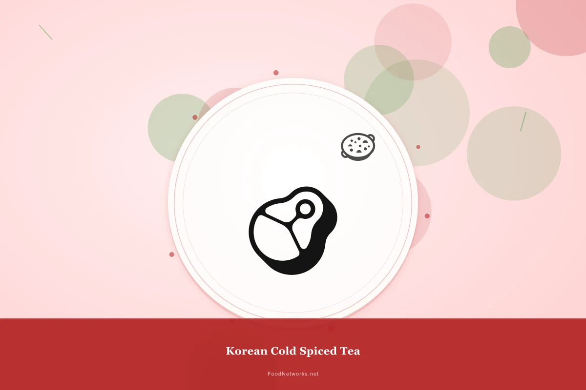 Why This Korean Cold Spiced Tea Recipe Works