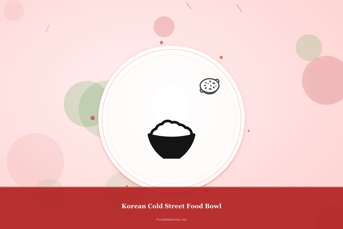 Why This Korean Cold Street Food Bowl Recipe Works