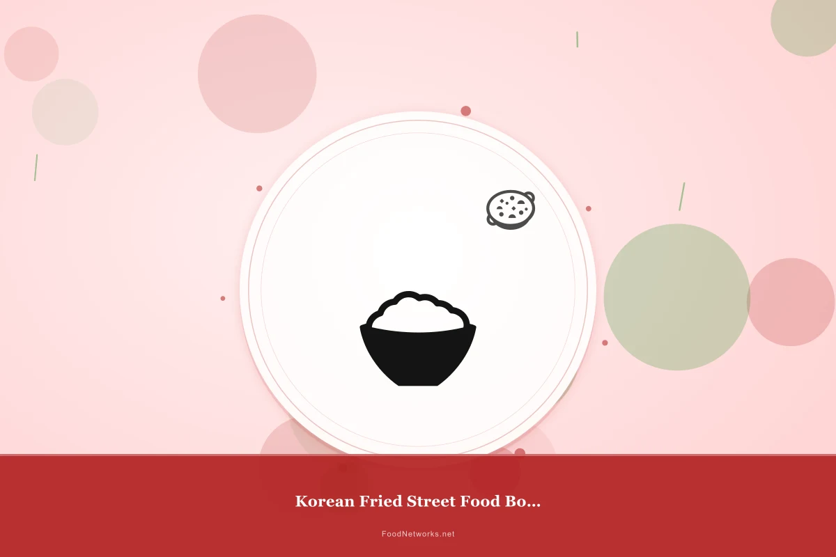 Why This Korean Fried Street Food Bowl Recipe Works