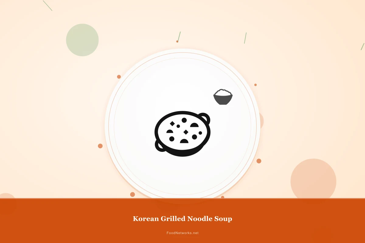 Why This Korean Grilled Noodle Soup Recipe Works