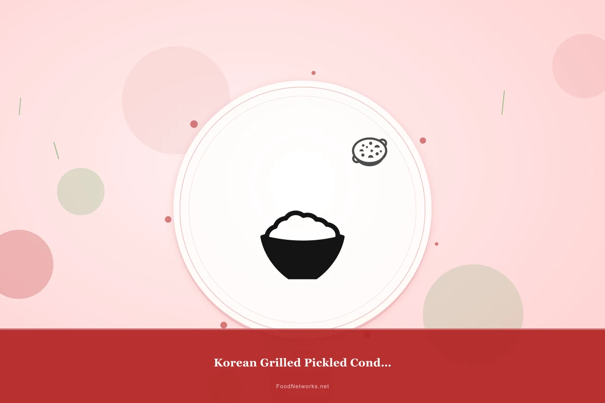 Why This Korean Grilled Pickled Condiment Recipe Works