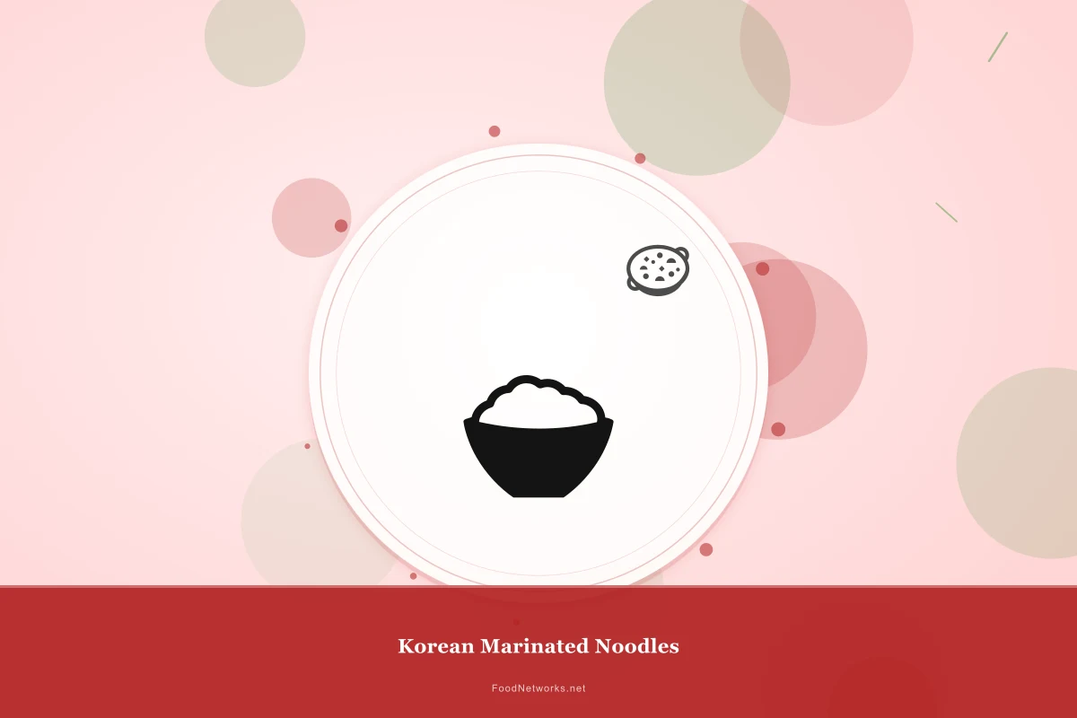 Why This Korean Marinated Noodles Recipe Works