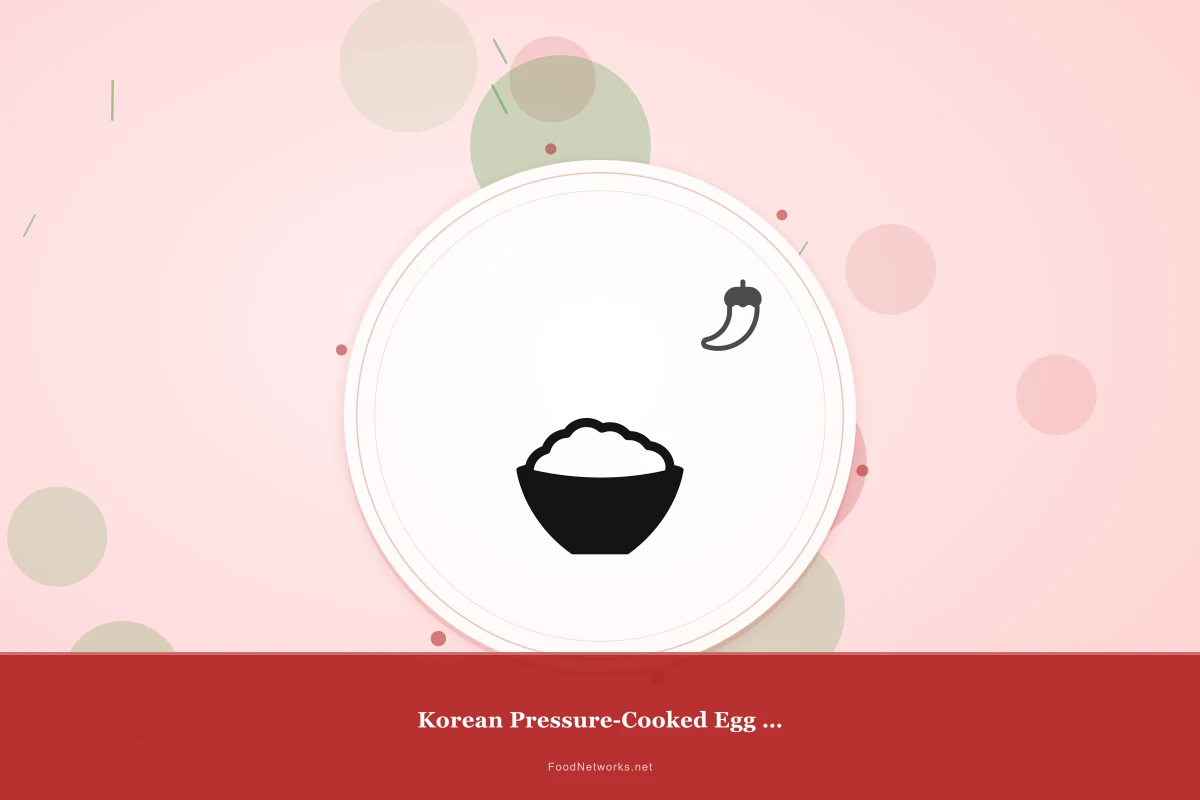 Why This Korean Pressure-Cooked Egg Dish Recipe Works