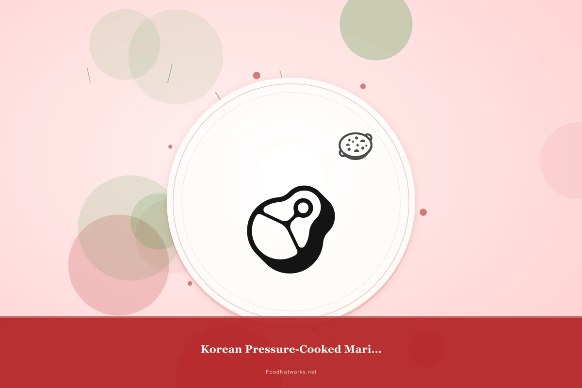 Why This Korean Pressure-Cooked Marinated Beef Recipe Works