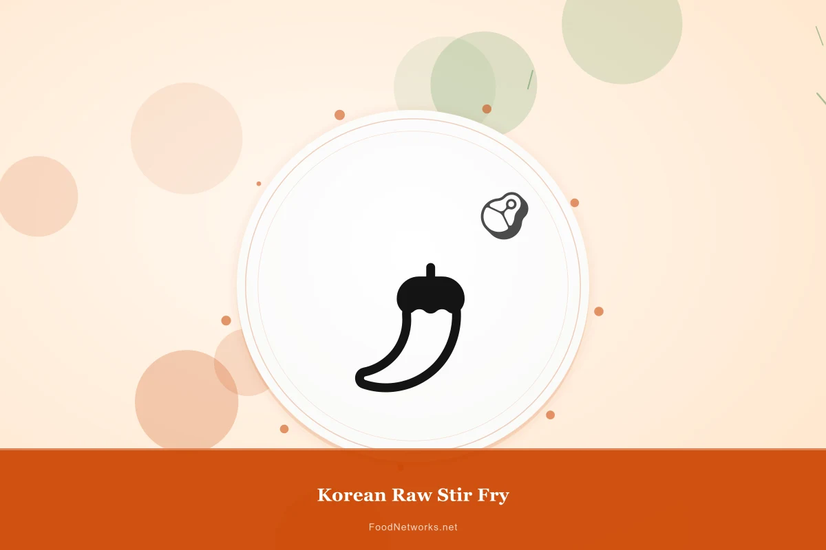 Why This Korean Raw Stir Fry Recipe Works