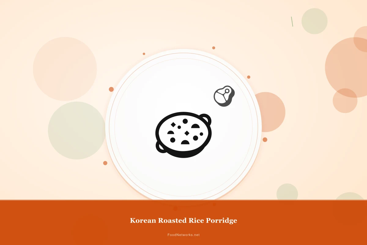 Why This Korean Roasted Rice Porridge Recipe Works