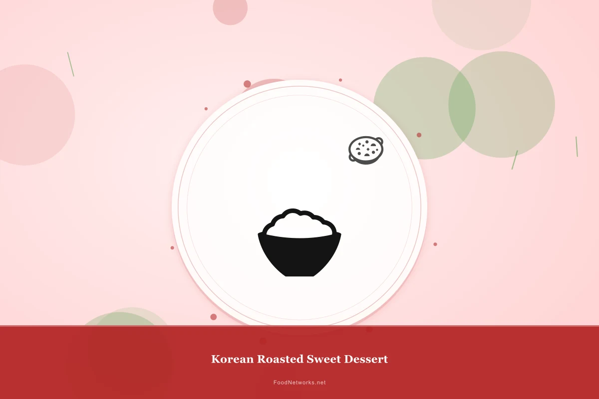 Why This Korean Roasted Sweet Dessert Recipe Works