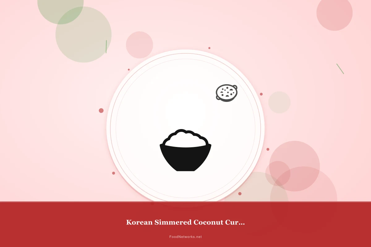Why This Korean Simmered Coconut Curry Recipe Works