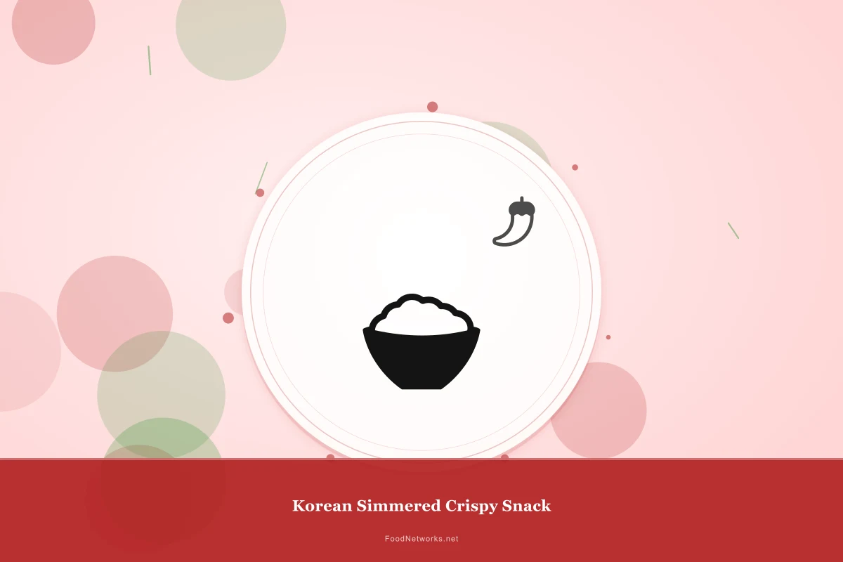 Why This Korean Simmered Crispy Snack Recipe Works