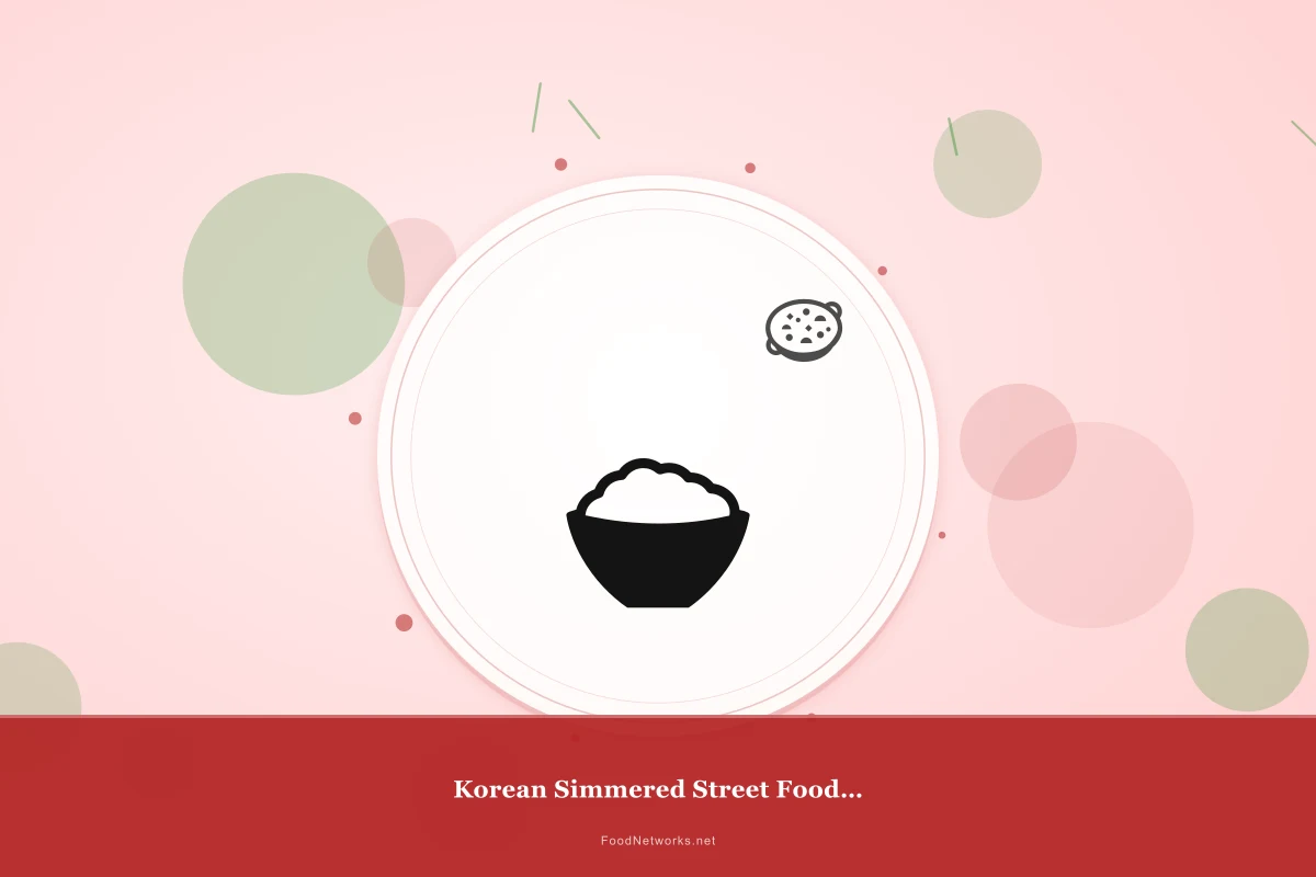 Why This Korean Simmered Street Food Bowl Recipe Works