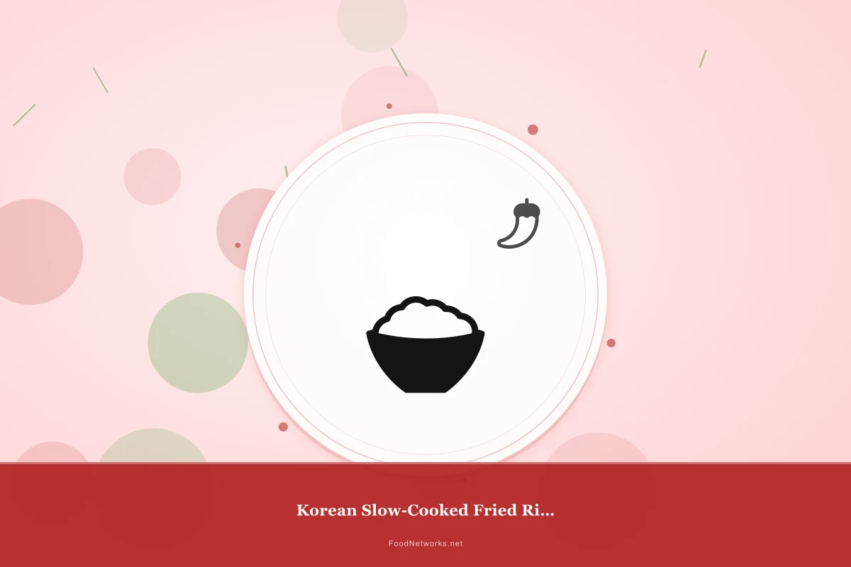 Why This Korean Slow-Cooked Fried Rice Recipe Works