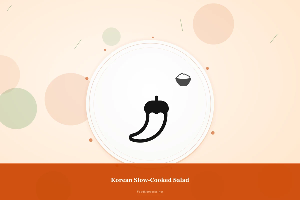 Why This Korean Slow-Cooked Salad Recipe Works