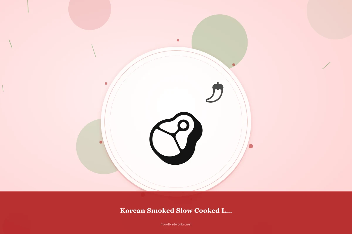 Why This Korean Smoked Slow Cooked Lamb Recipe Works