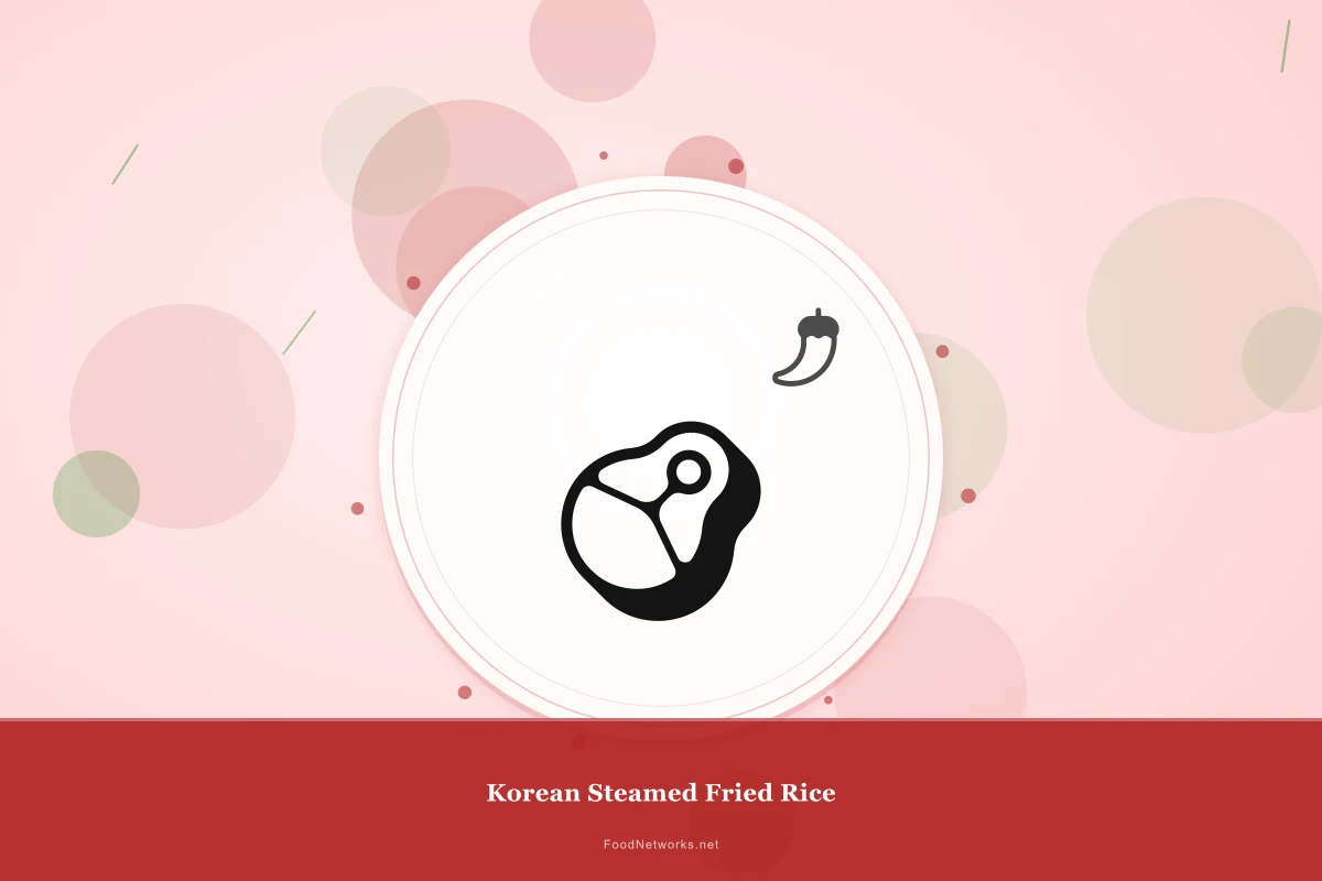 Why This Korean Steamed Fried Rice Recipe Works