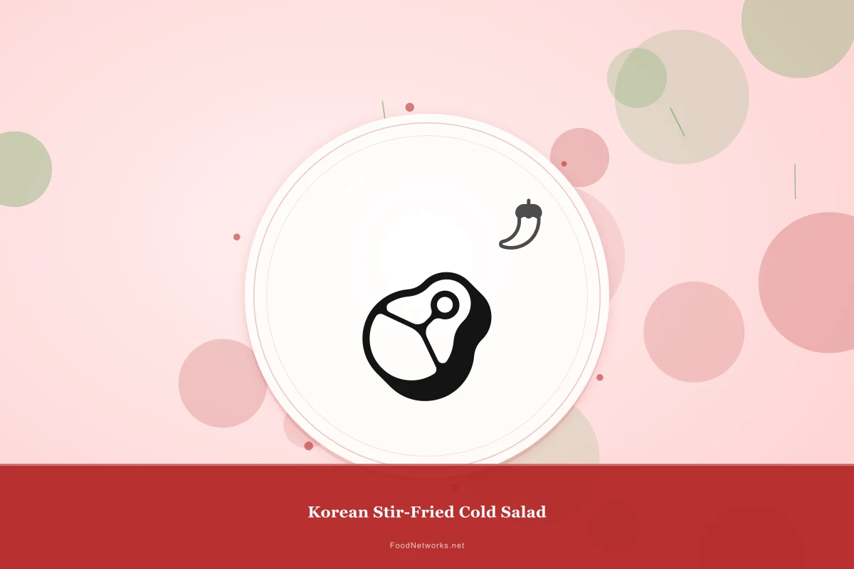 Why This Korean Stir-Fried Cold Salad Recipe Works