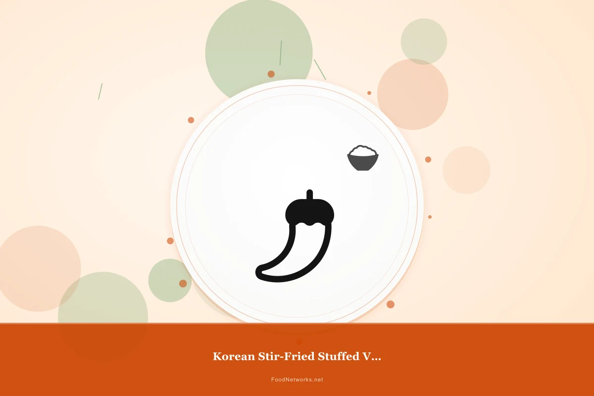 Why This Korean Stir-Fried Stuffed Vegetable Recipe Works