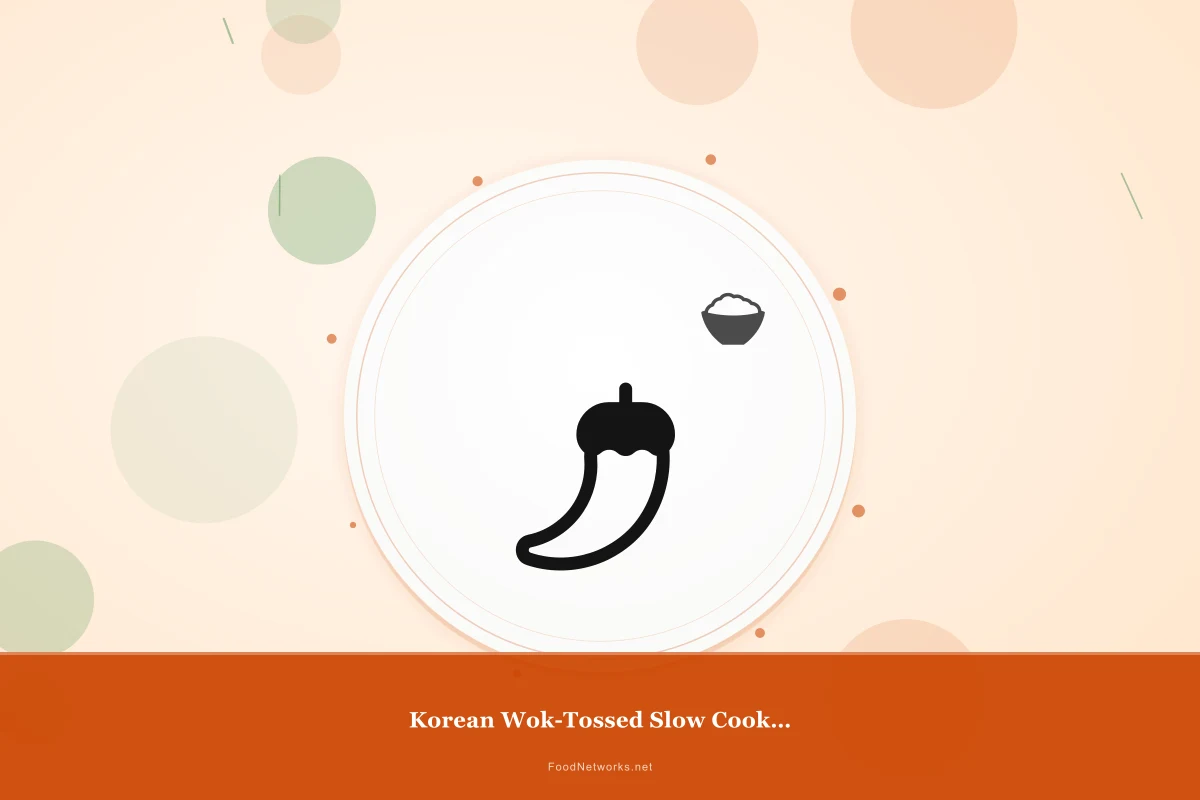 Why This Korean Wok-Tossed Slow Cooked Lamb Recipe Works