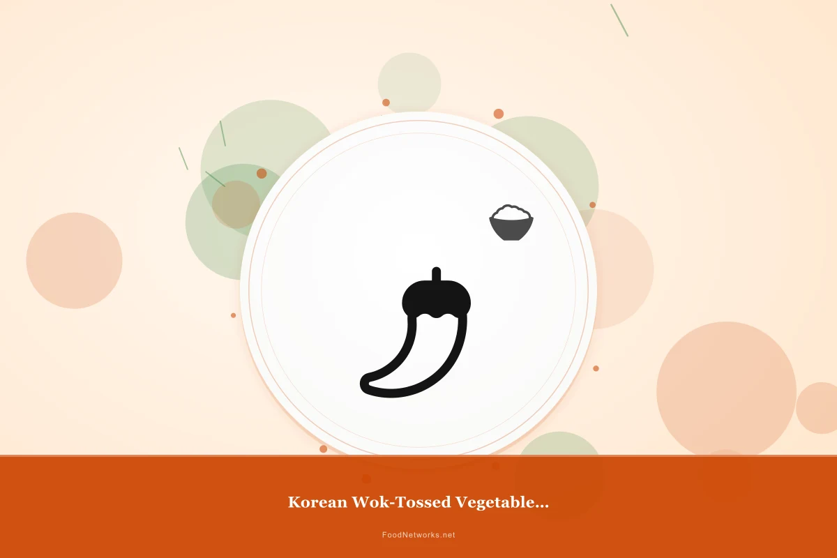 Why This Korean Wok-Tossed Vegetable Dish Recipe Works