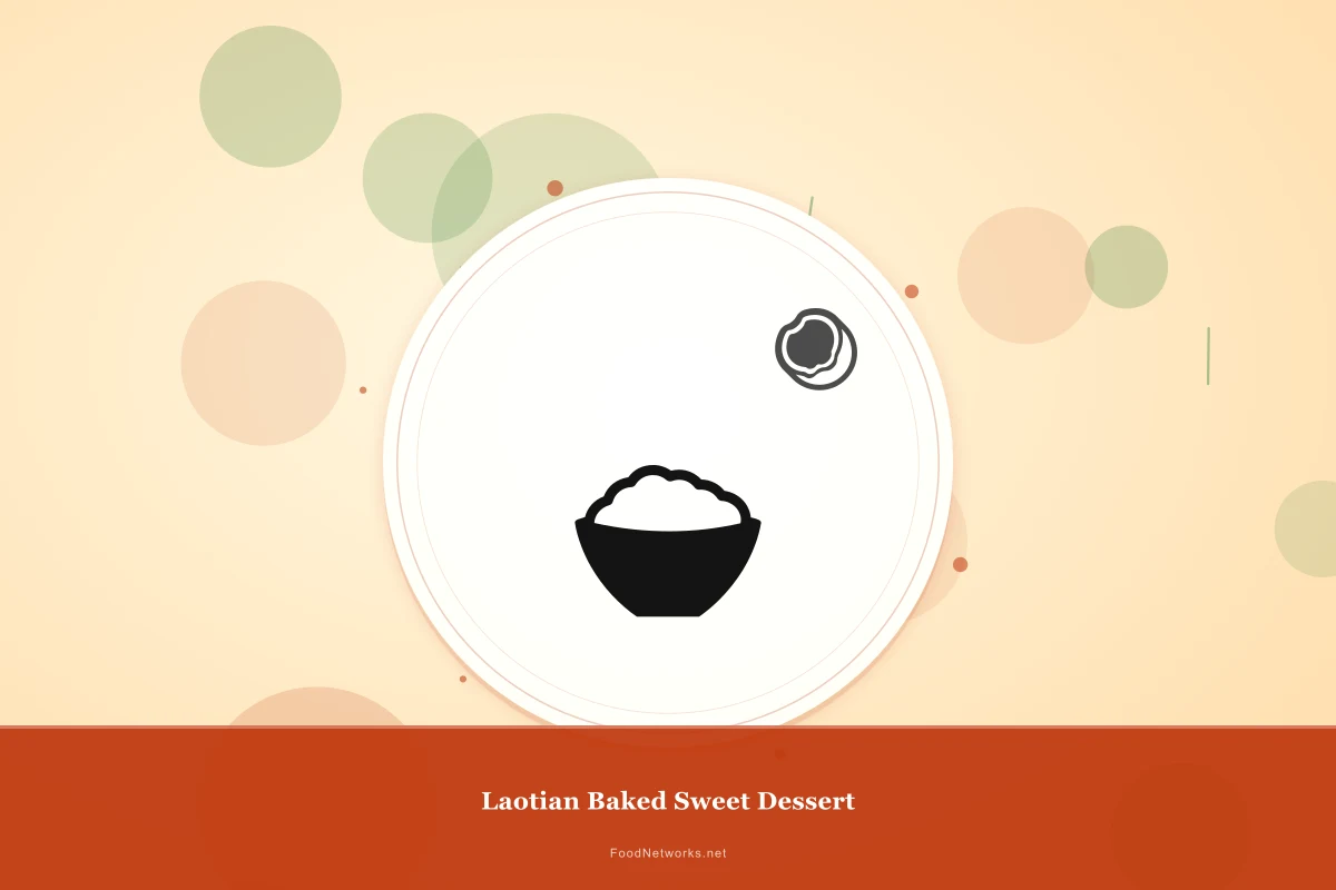 Why This Laotian Baked Sweet Dessert Recipe Works