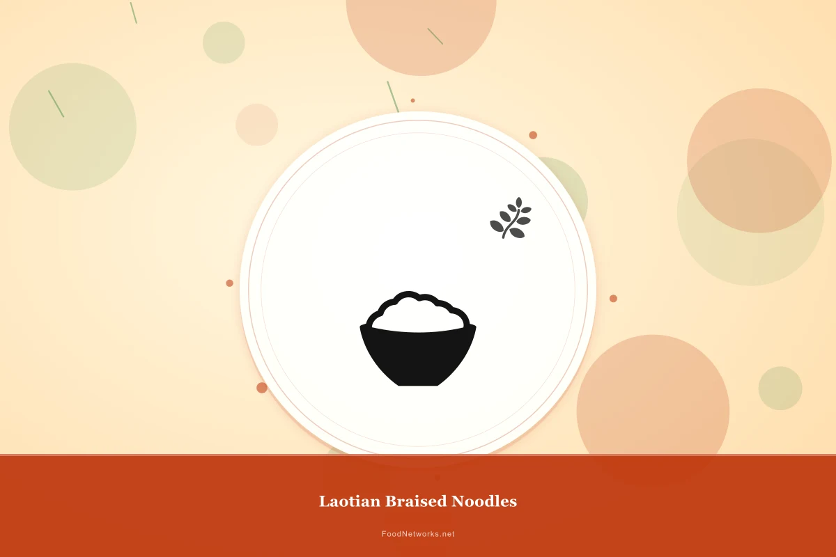 Why This Laotian Braised Noodles Recipe Works