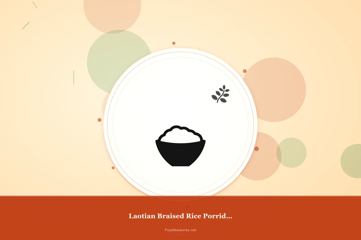 Why This Laotian Braised Rice Porridge Recipe Works