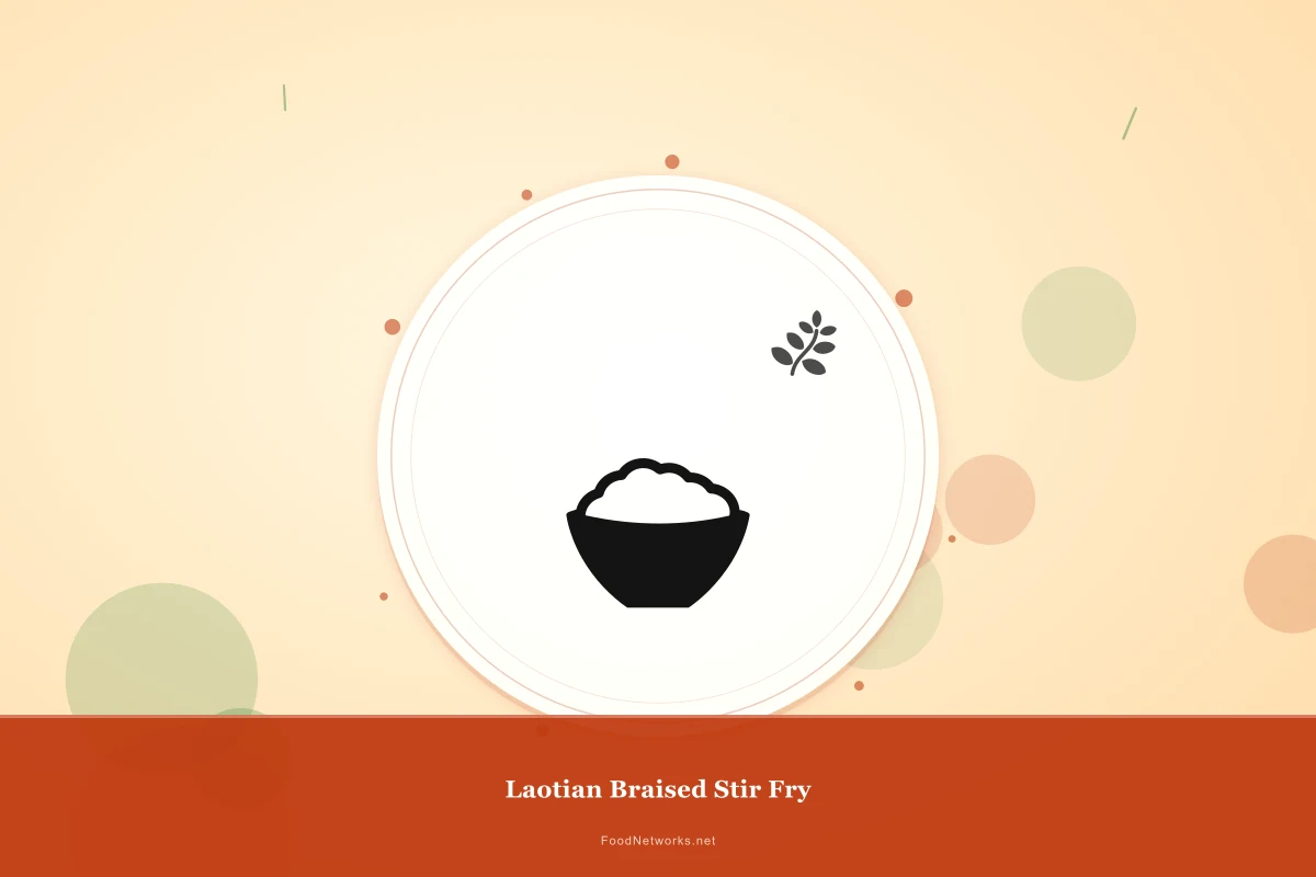 Why This Laotian Braised Stir Fry Recipe Works