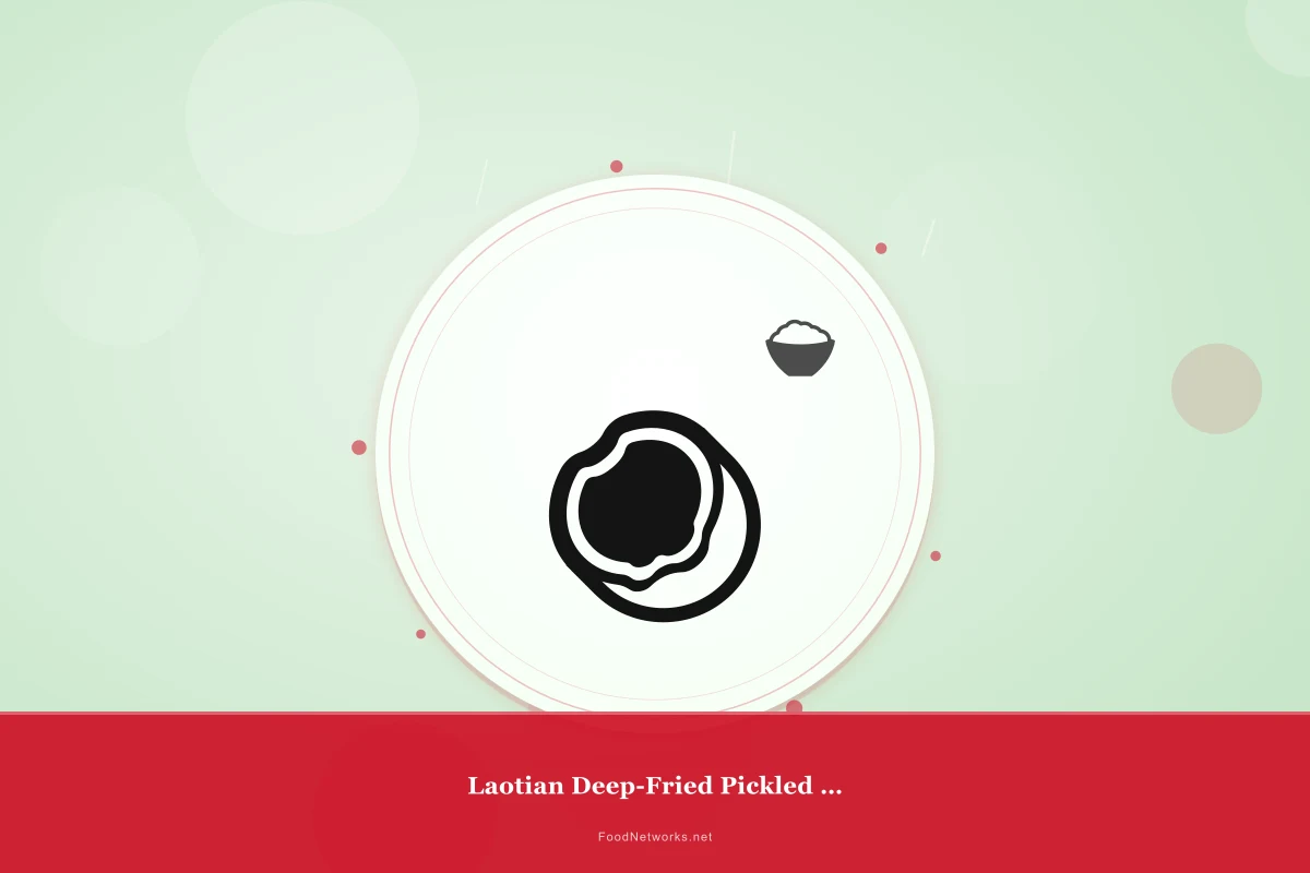 Why This Laotian Deep-Fried Pickled Condiment Recipe Works