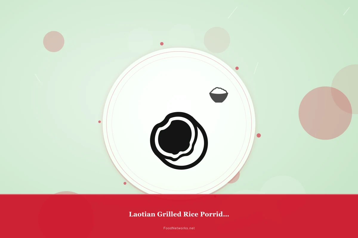 Why This Laotian Grilled Rice Porridge Recipe Works