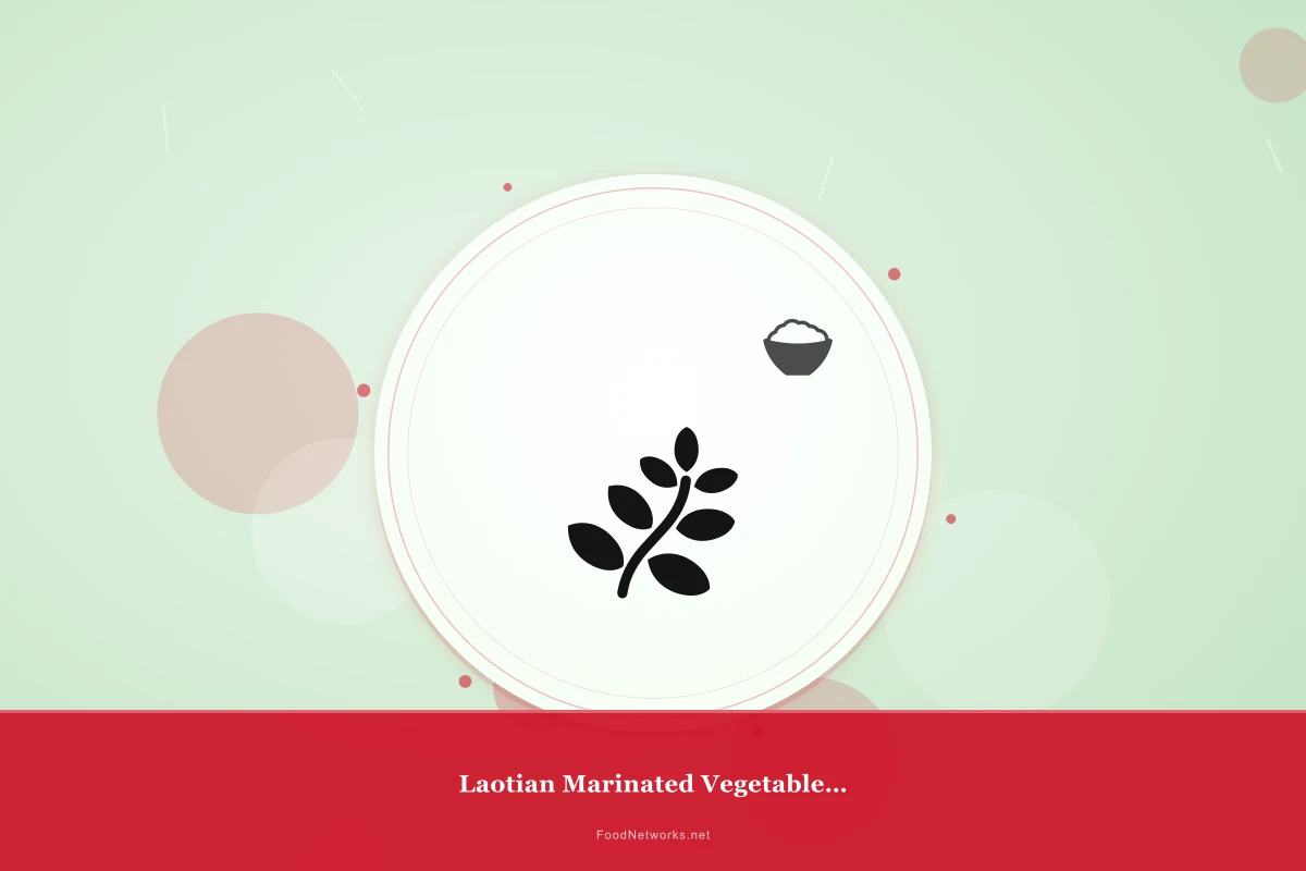 Why This Laotian Marinated Vegetable Dish Recipe Works