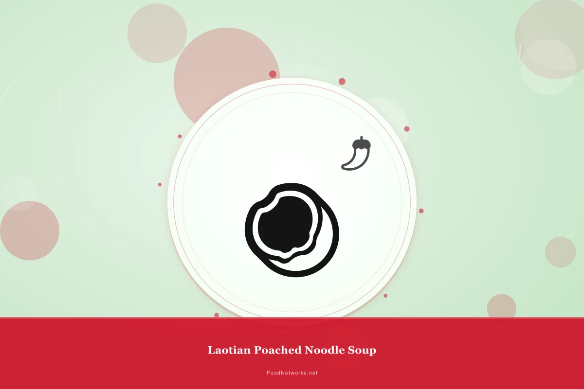 Why This Laotian Poached Noodle Soup Recipe Works