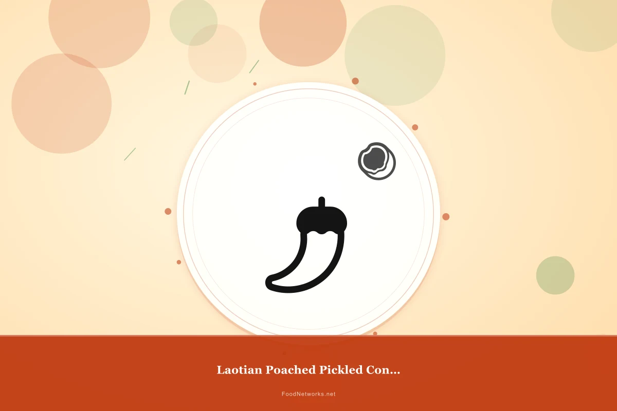 Why This Laotian Poached Pickled Condiment Recipe Works