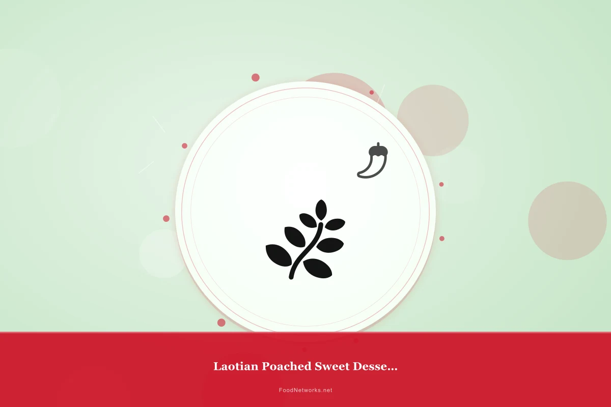 Why This Laotian Poached Sweet Dessert Recipe Works