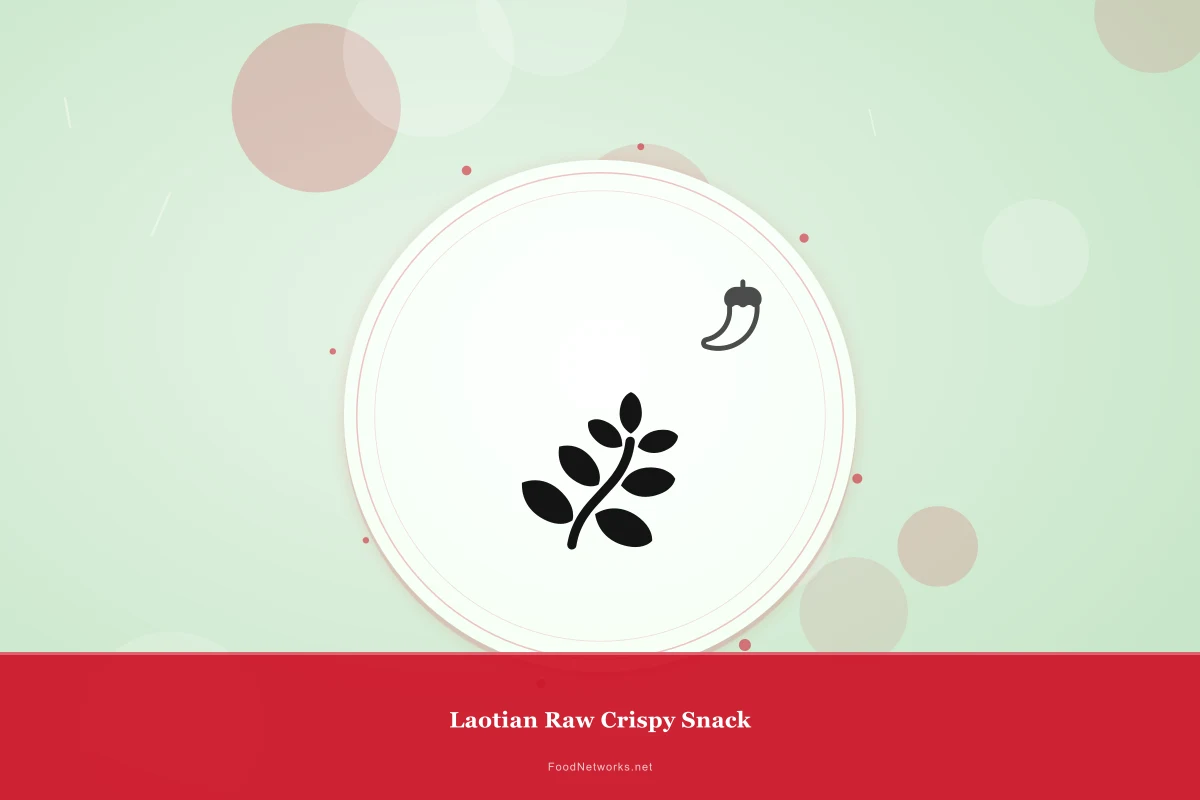 Why This Laotian Raw Crispy Snack Recipe Works