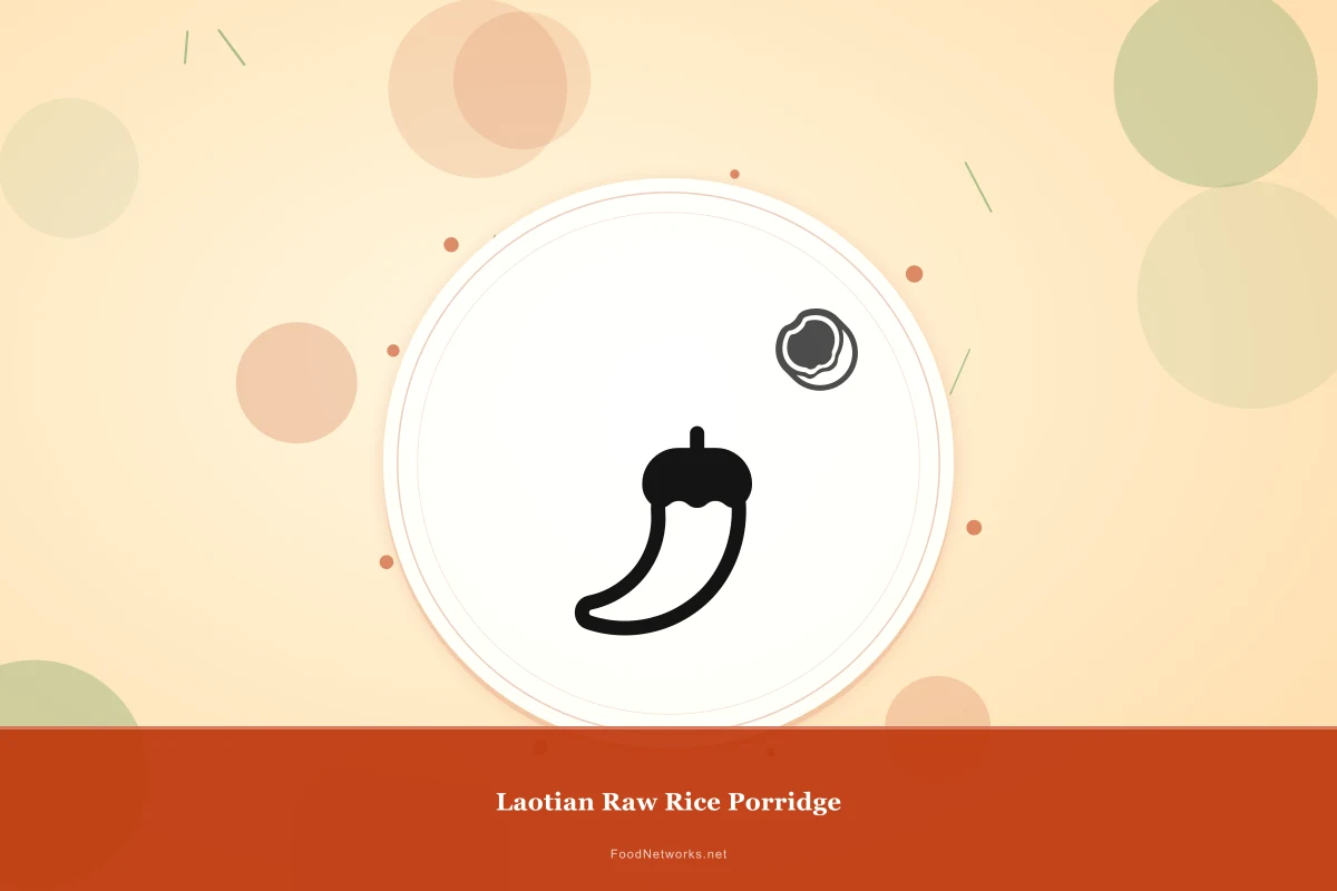 Why This Laotian Raw Rice Porridge Recipe Works