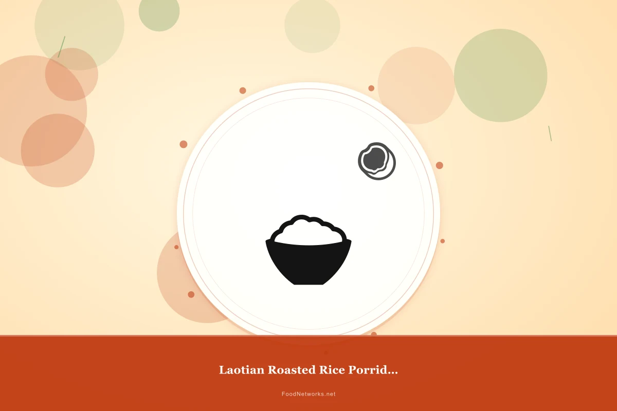 Why This Laotian Roasted Rice Porridge Recipe Works