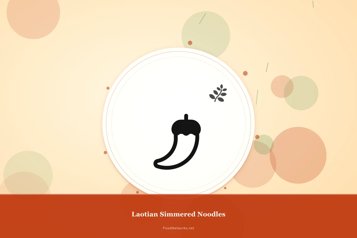 Why This Laotian Simmered Noodles Recipe Works