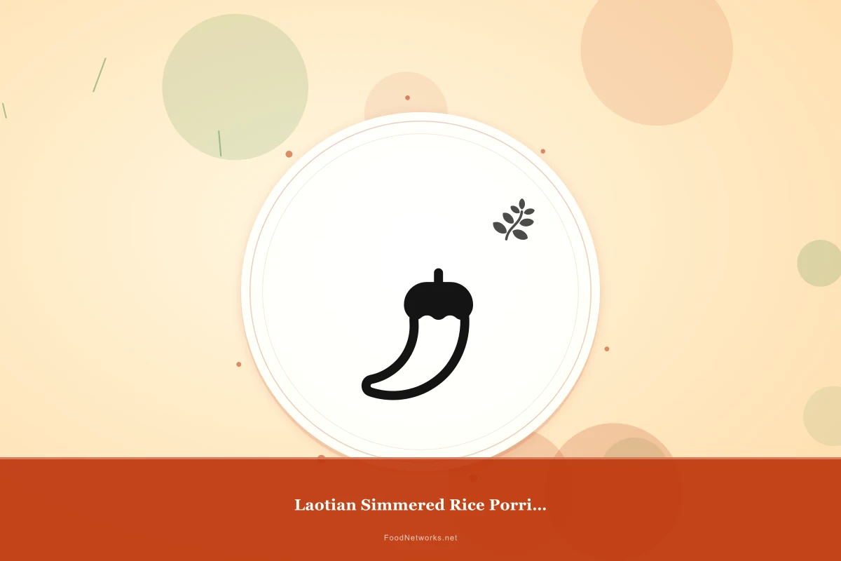 Why This Laotian Simmered Rice Porridge Recipe Works