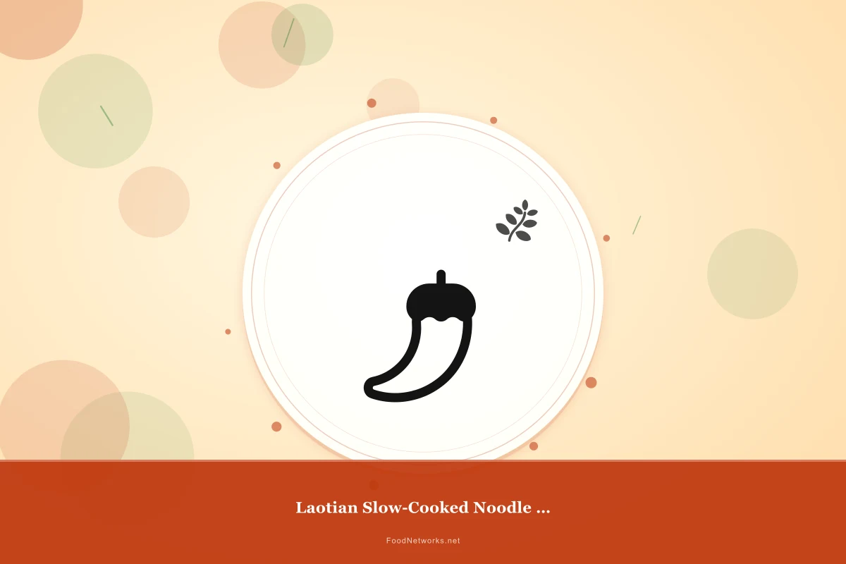 Why This Laotian Slow-Cooked Noodle Soup Recipe Works