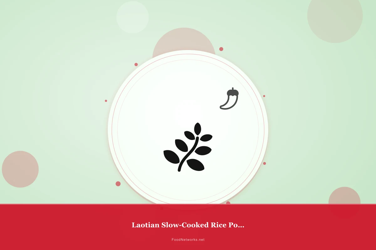 Why This Laotian Slow-Cooked Rice Porridge Recipe Works