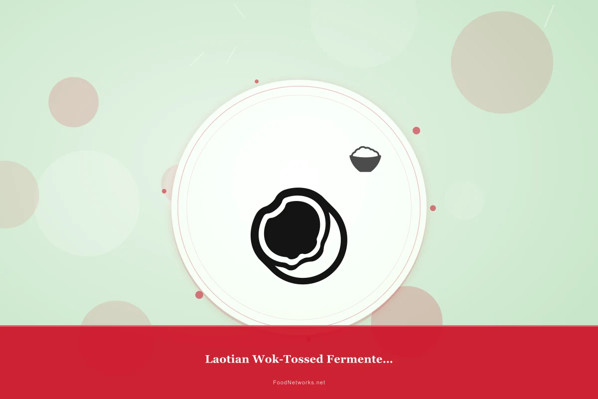 Why This Laotian Wok-Tossed Fermented Dish Recipe Works