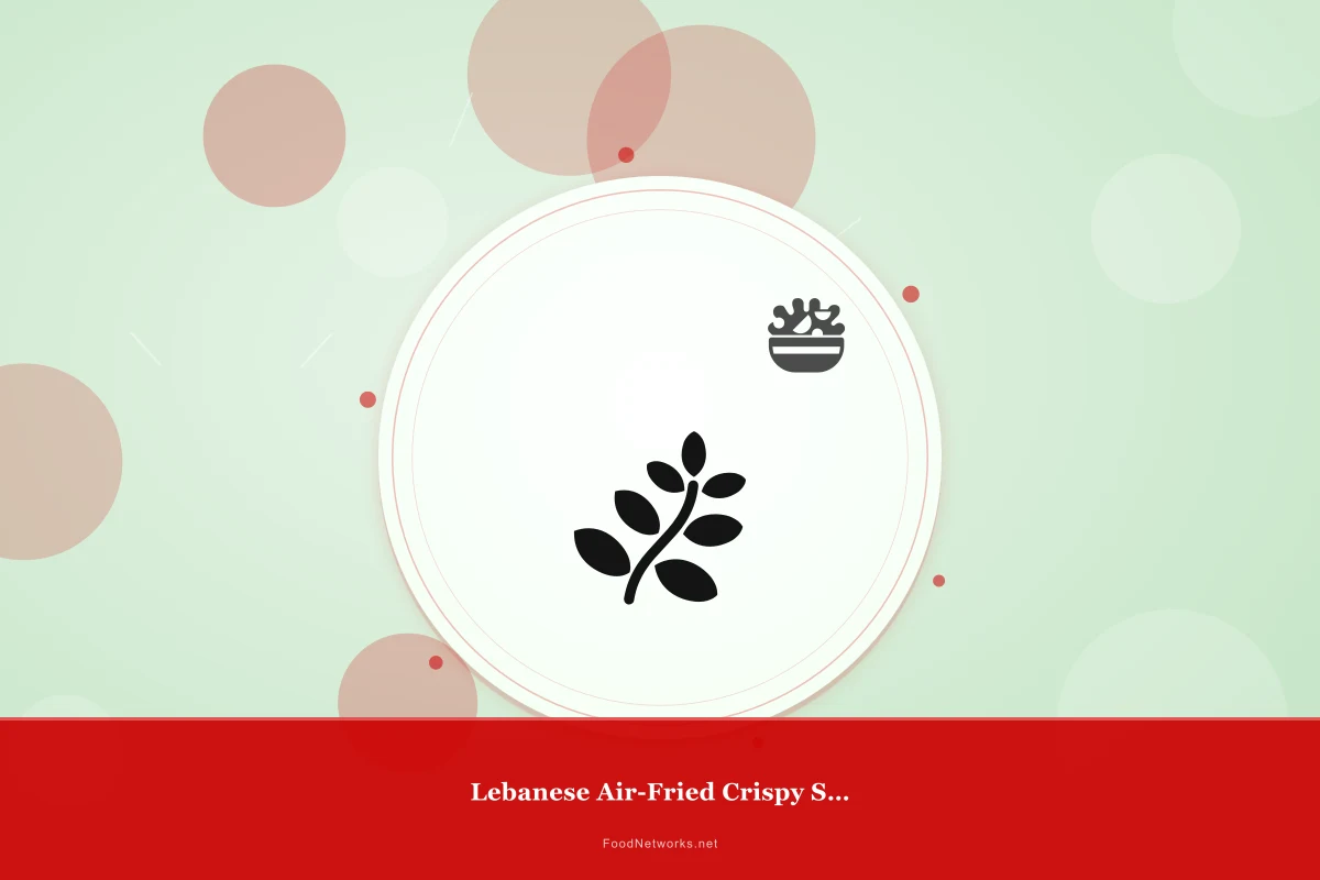 Why This Lebanese Air-Fried Crispy Snack Recipe Works