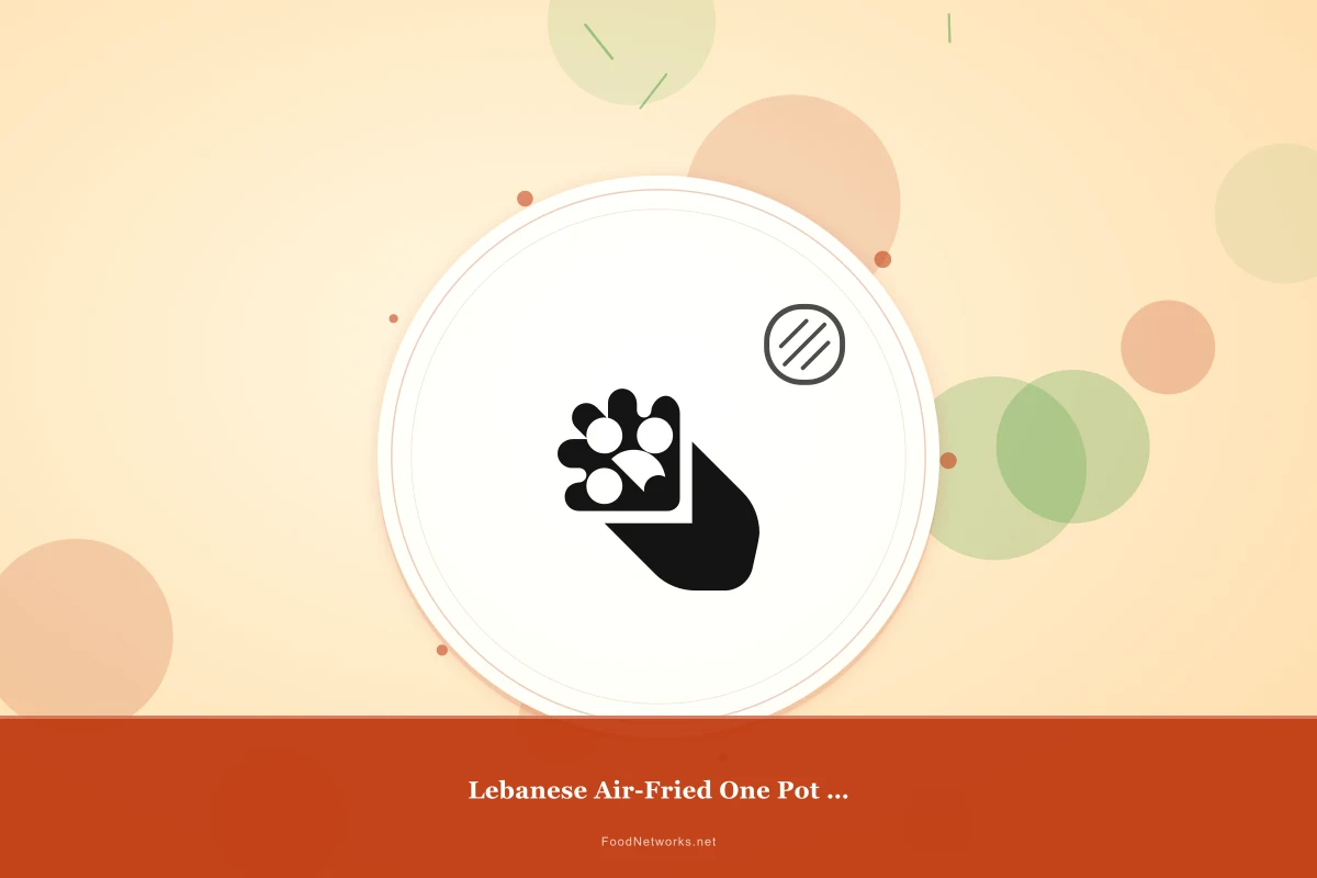 Why This Lebanese Air-Fried One Pot Meal Recipe Works
