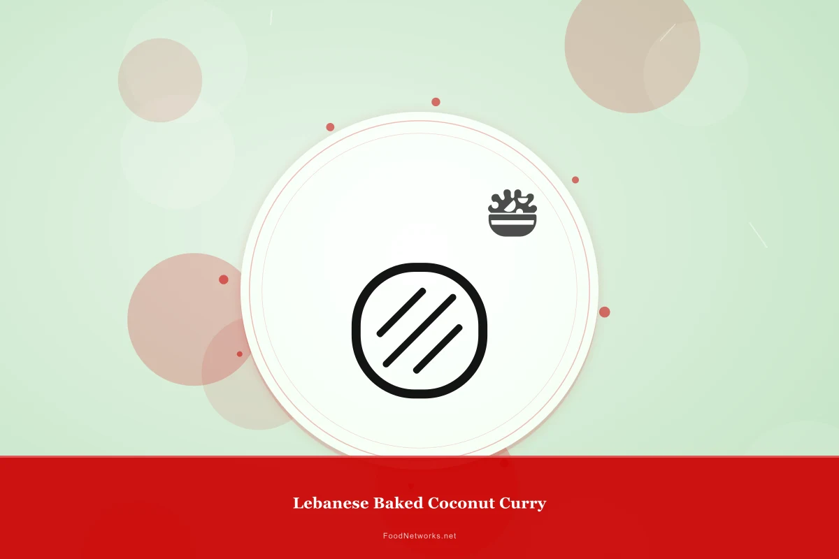 Why This Lebanese Baked Coconut Curry Recipe Works