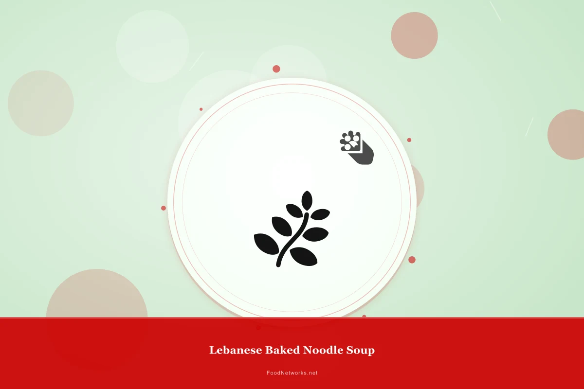 Why This Lebanese Baked Noodle Soup Recipe Works
