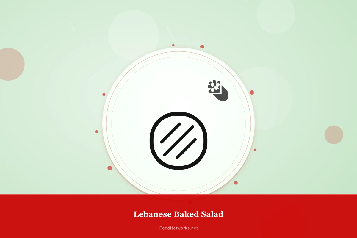 Why This Lebanese Baked Salad Recipe Works